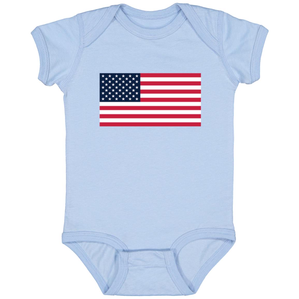 Infant Americana Jersey Bodysuit