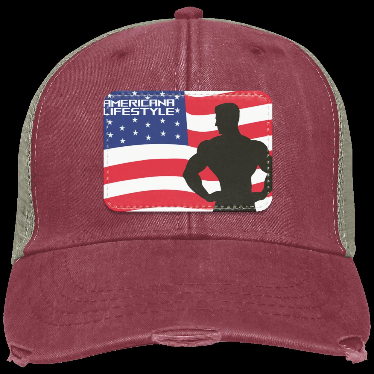 Distressed Americana Cap