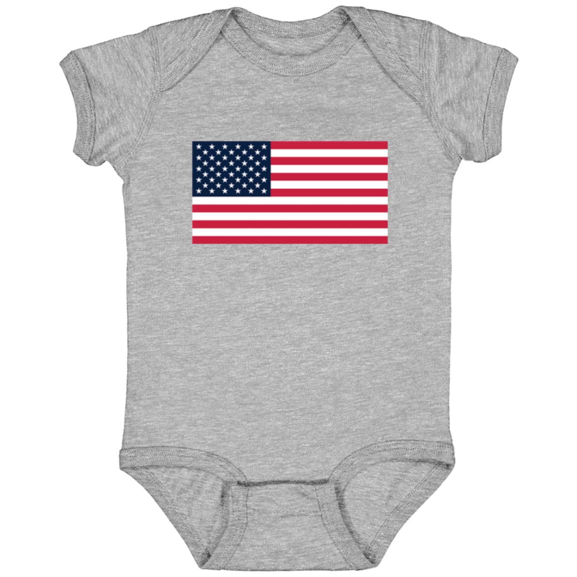 Infant Americana Jersey Bodysuit