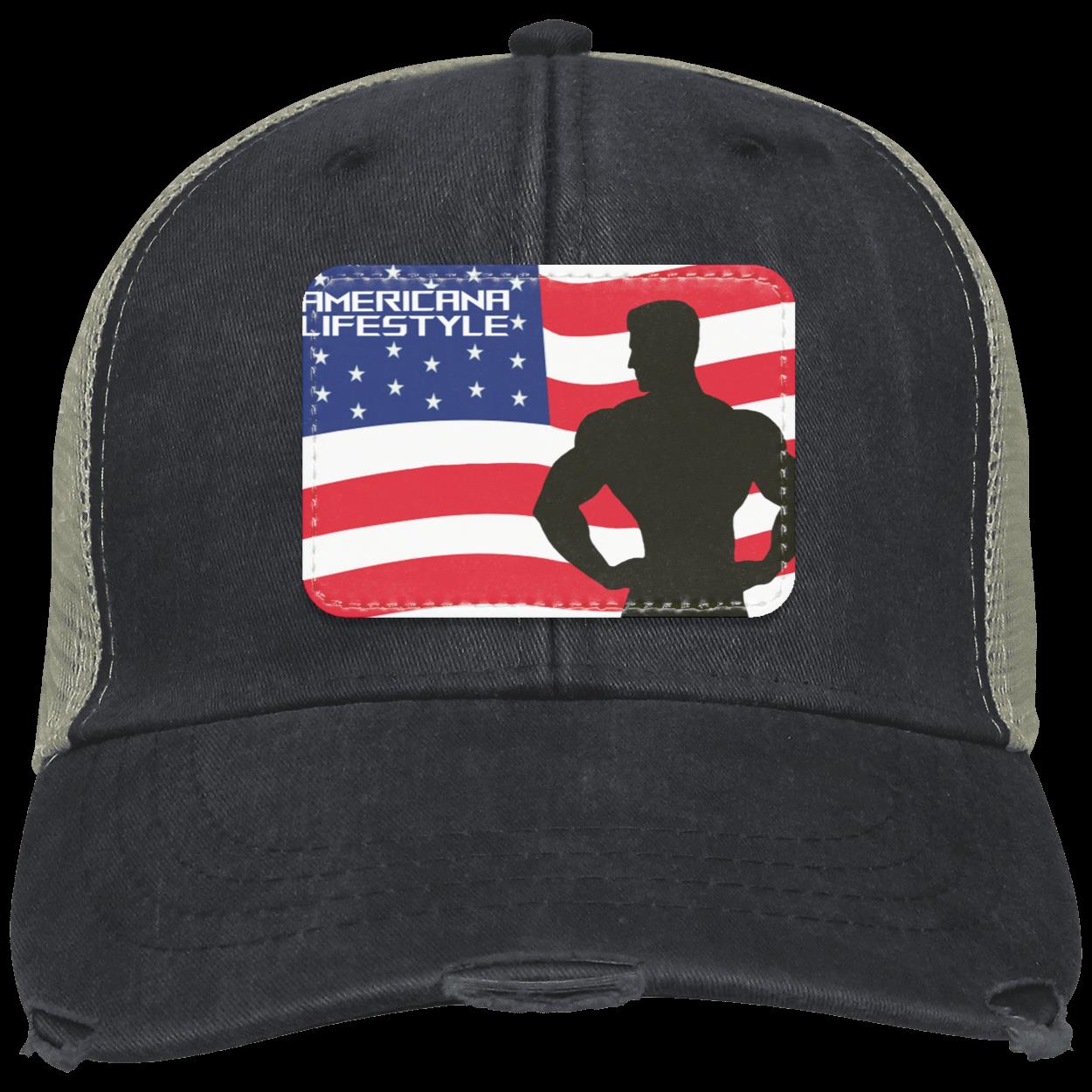 Distressed Americana Cap