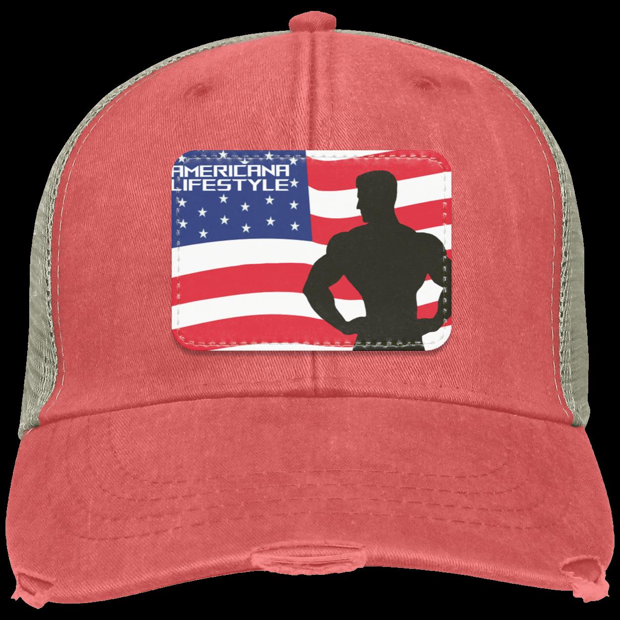 Distressed Americana Cap