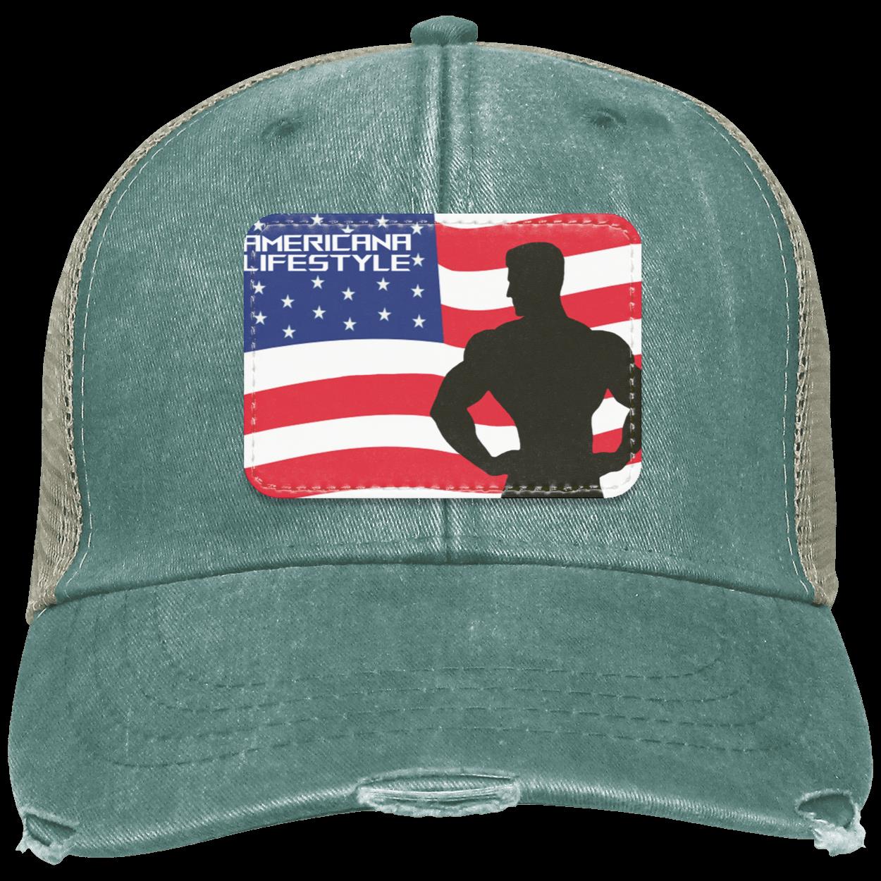 Distressed Americana Cap