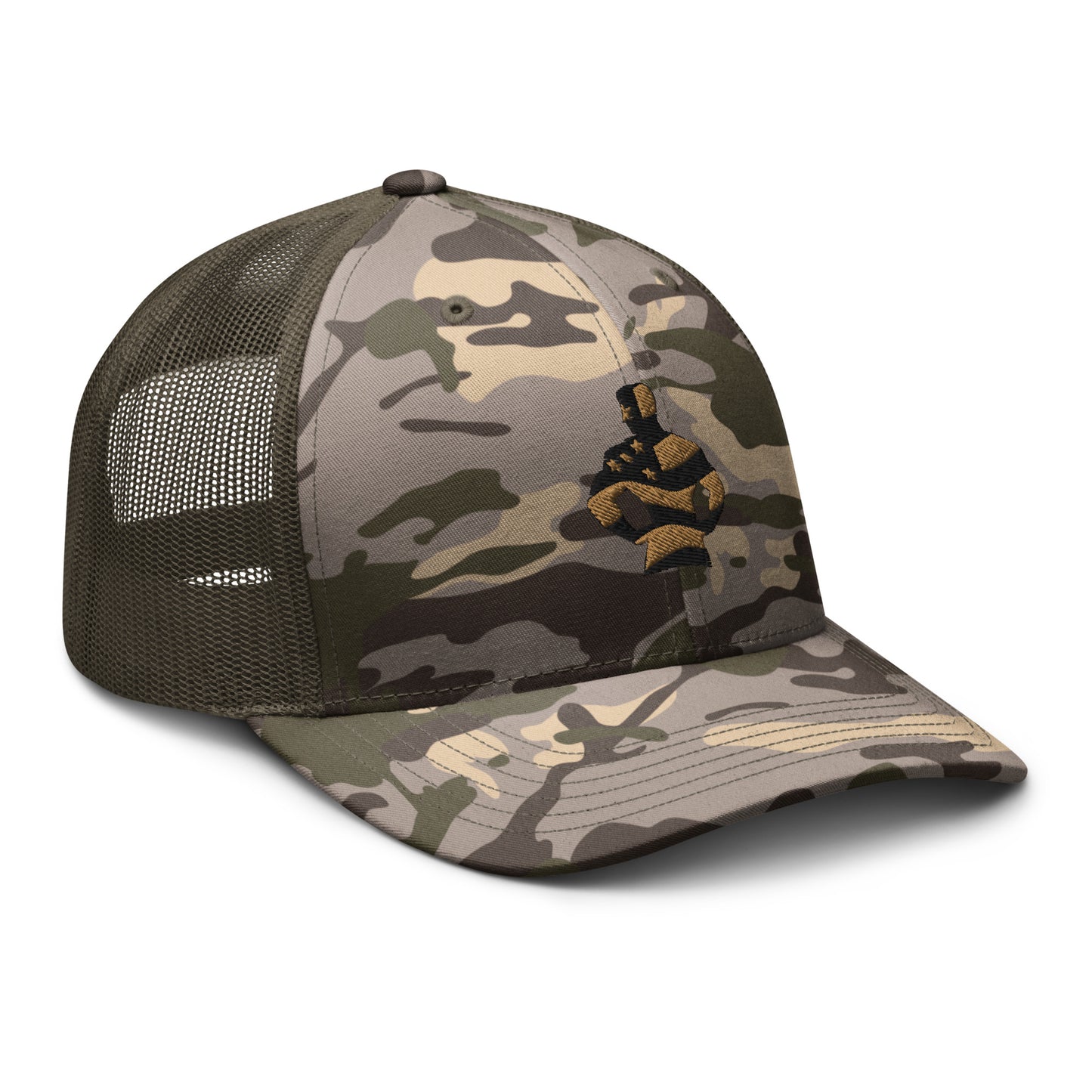 God's Plaid Trucker Hat